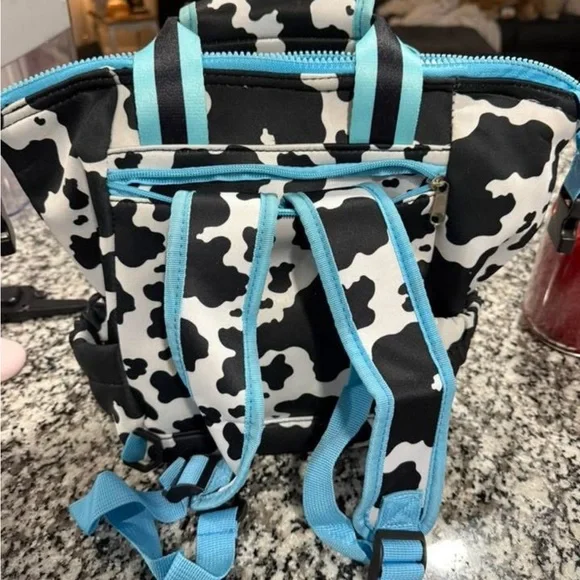 Simply Southern Cow Print Backpack lunch box - Picture 2 of 3